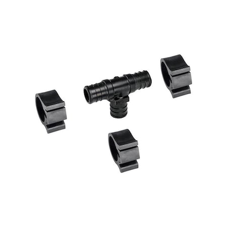 Pexlock Flair-It PEXLock 3/4 in. PEX X 3/4 in. D PEX Plastic Tee 30827